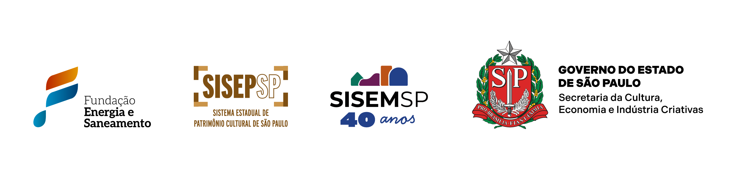Fundação Energia e Saneamento · SISEM · SISEP · Governo do Estado de São Paulo - Secretaria da Cultura, Economia e Indústria Criativas